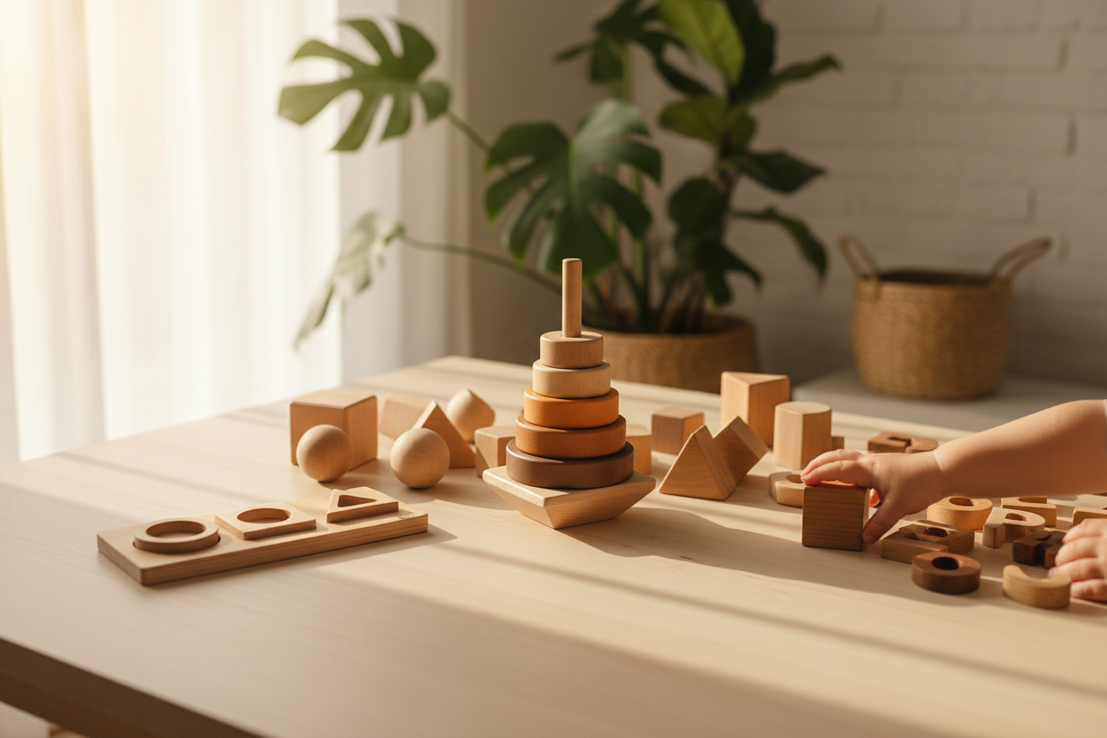 Montessori auf den Kanaren: Warum Holzspielzeug für Inselkinder die beste Wahl ist