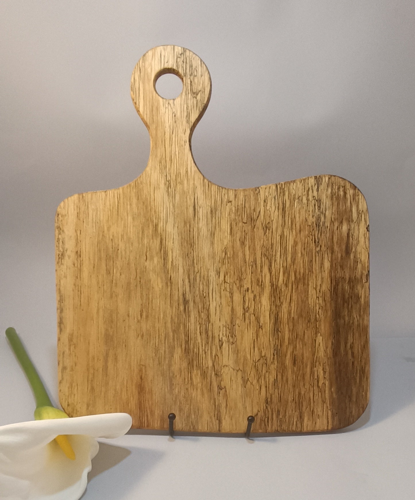 Spalted Iroko Servierbrett – Limitierte Edition Kanarische Inseln
