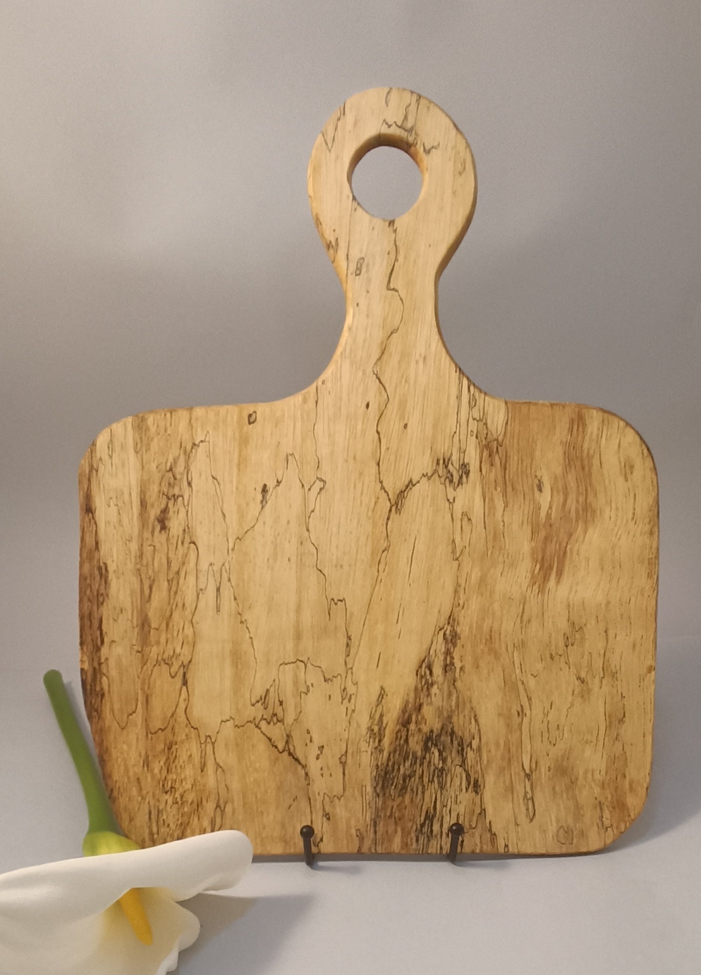 Spalted Iroko Servierbrett – Limitierte Edition Kanarische Inseln