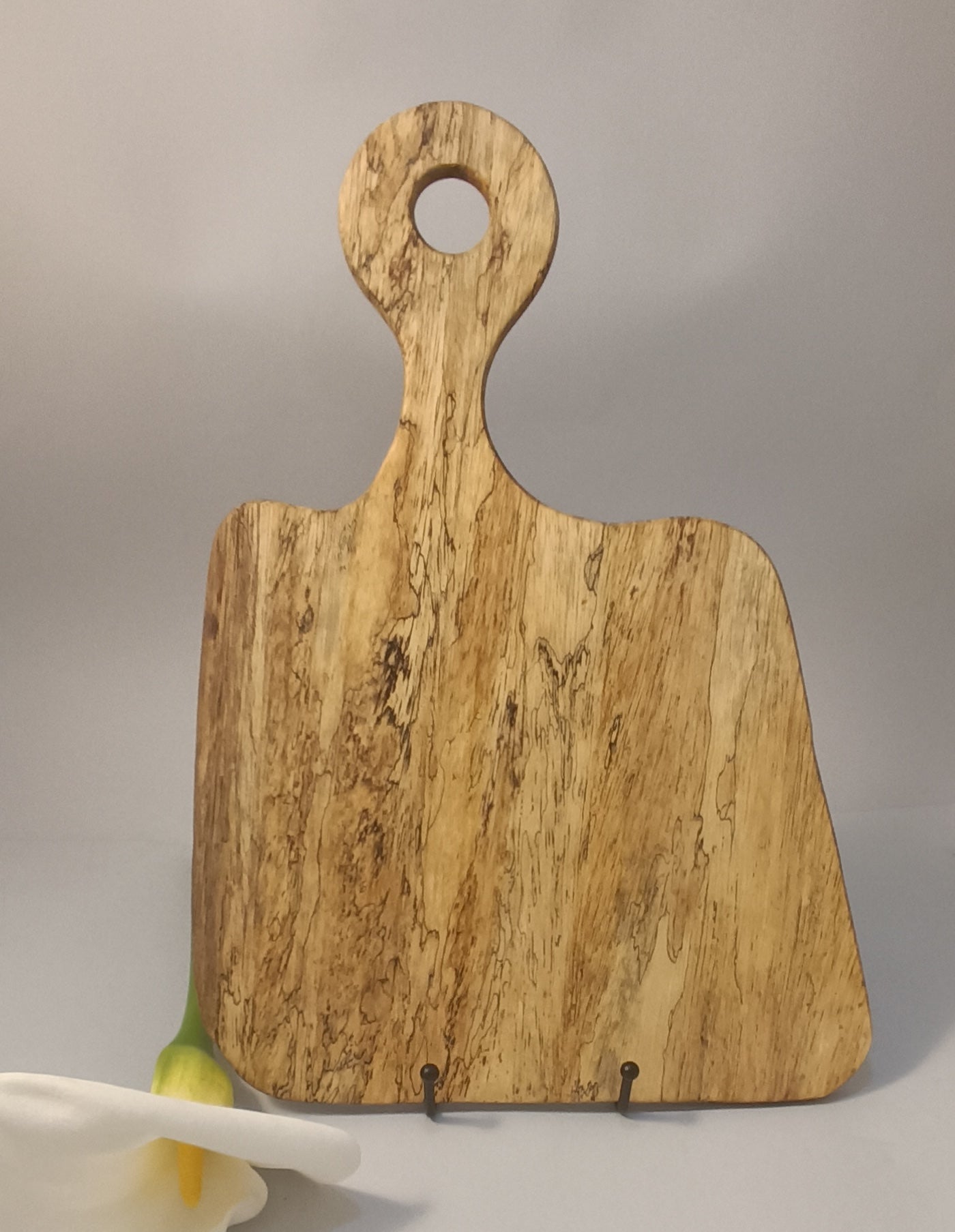Superficie madera Iroko spalted con veteado único tabla artesana