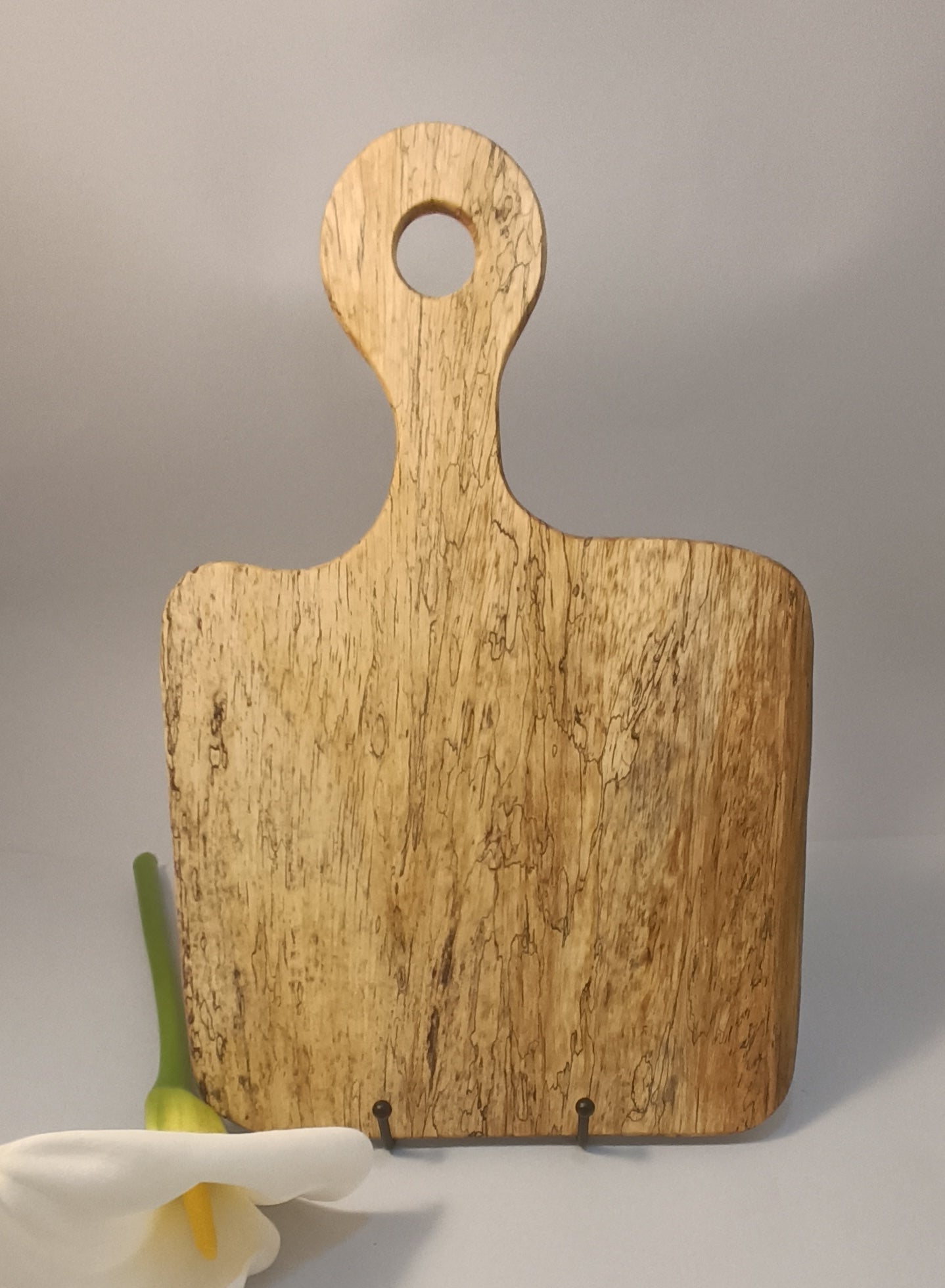 Spalted Iroko Servierbrett – Limitierte Edition Kanarische Inseln