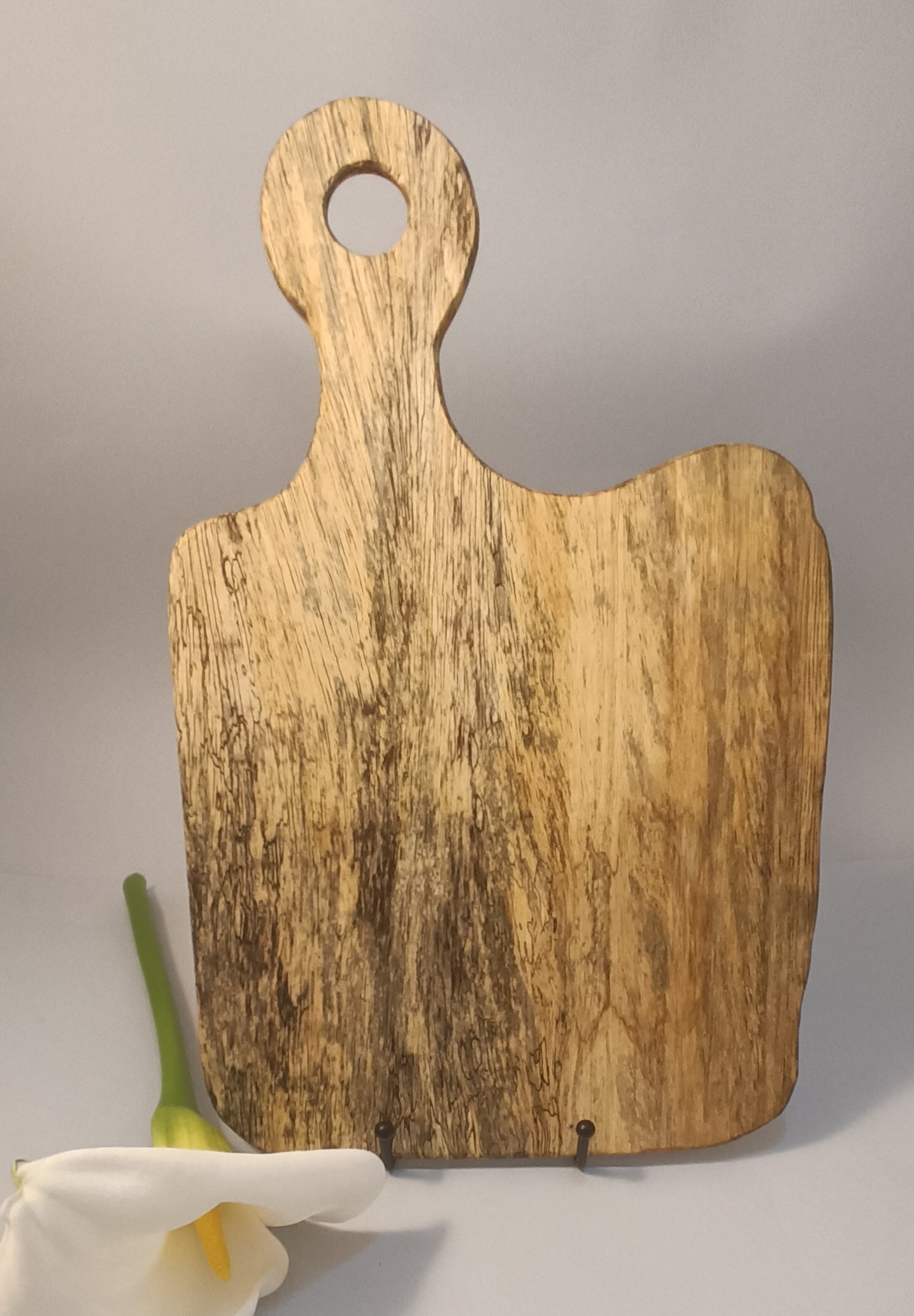 Spalted Iroko Servierbrett – Limitierte Edition Kanarische Inseln