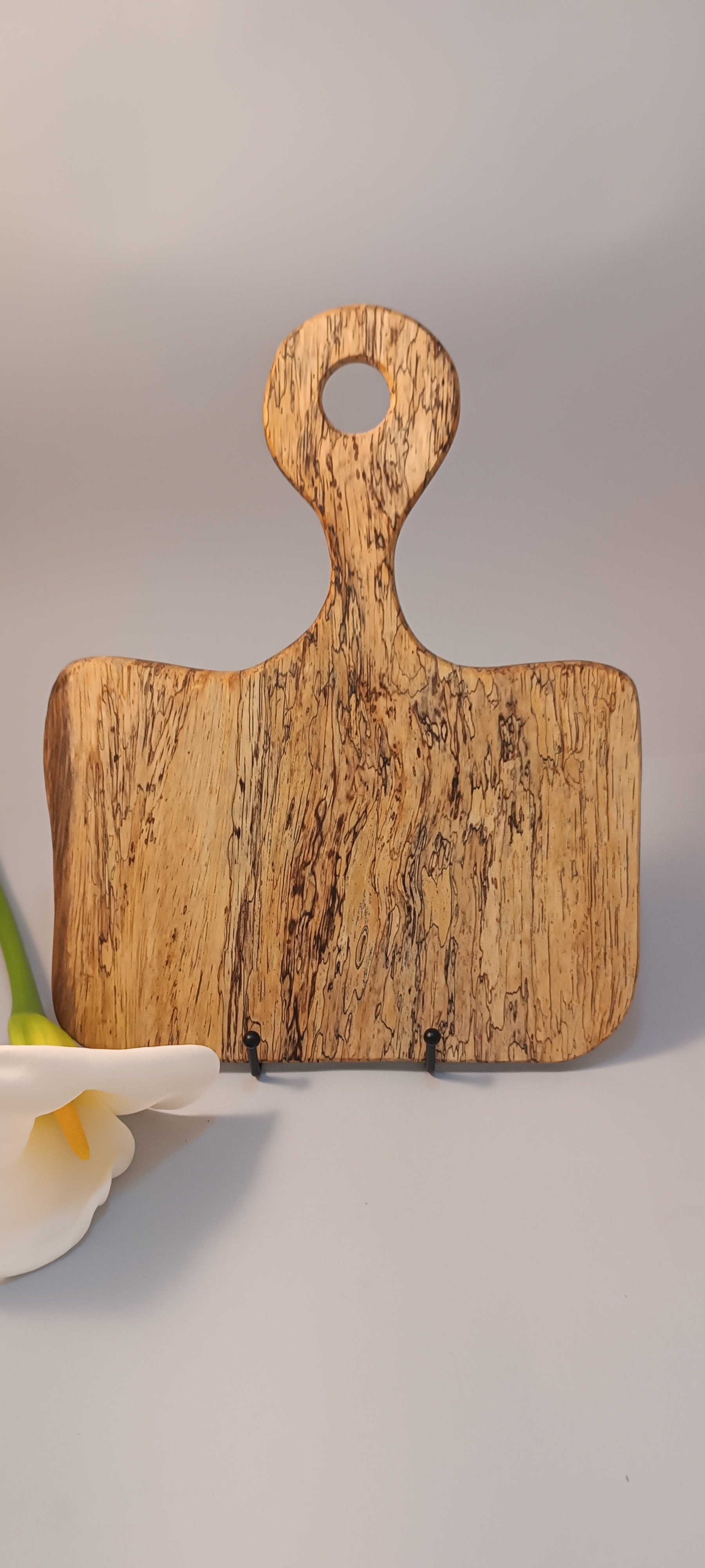 Spalted Iroko Servierbrett – Limitierte Edition Kanarische Inseln