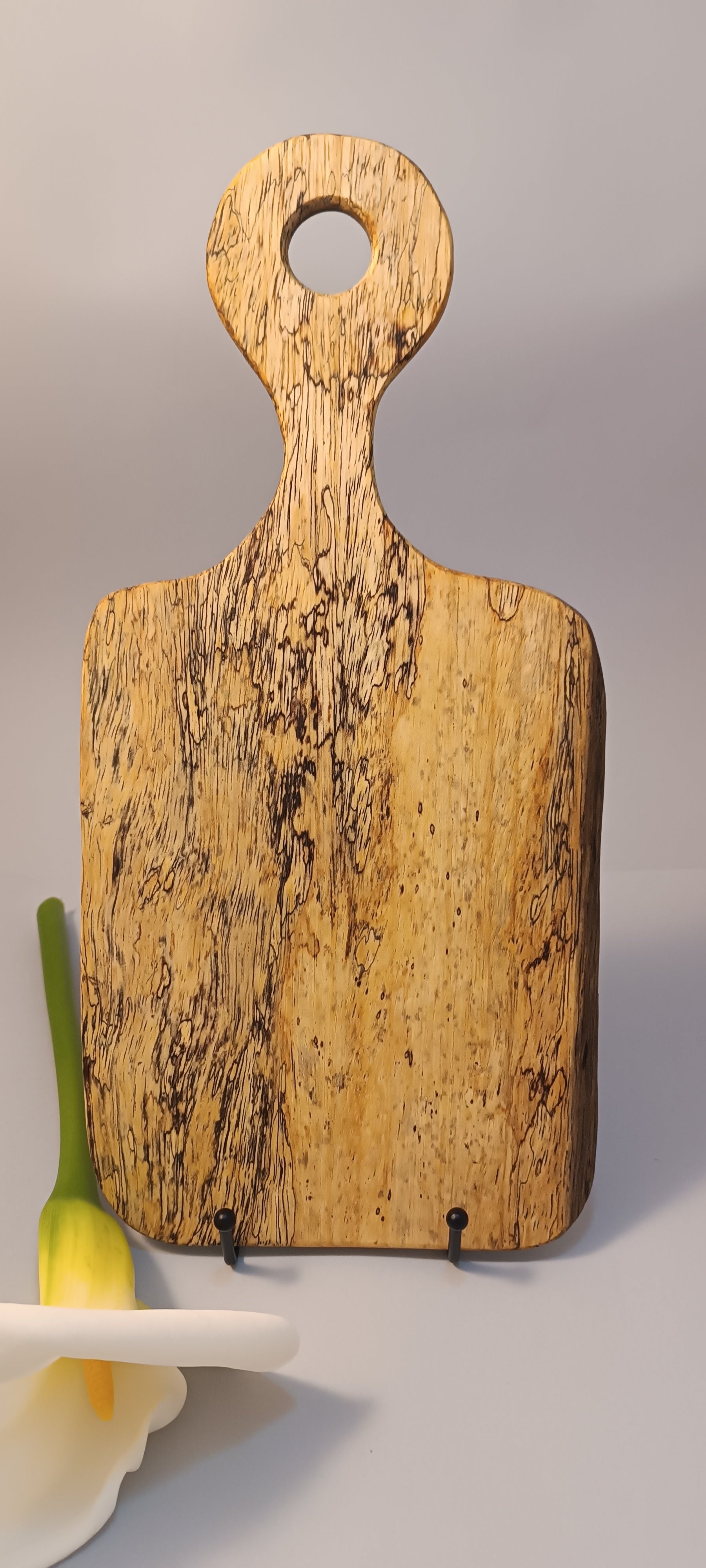 Spalted Iroko Servierbrett – Limitierte Edition Kanarische Inseln
