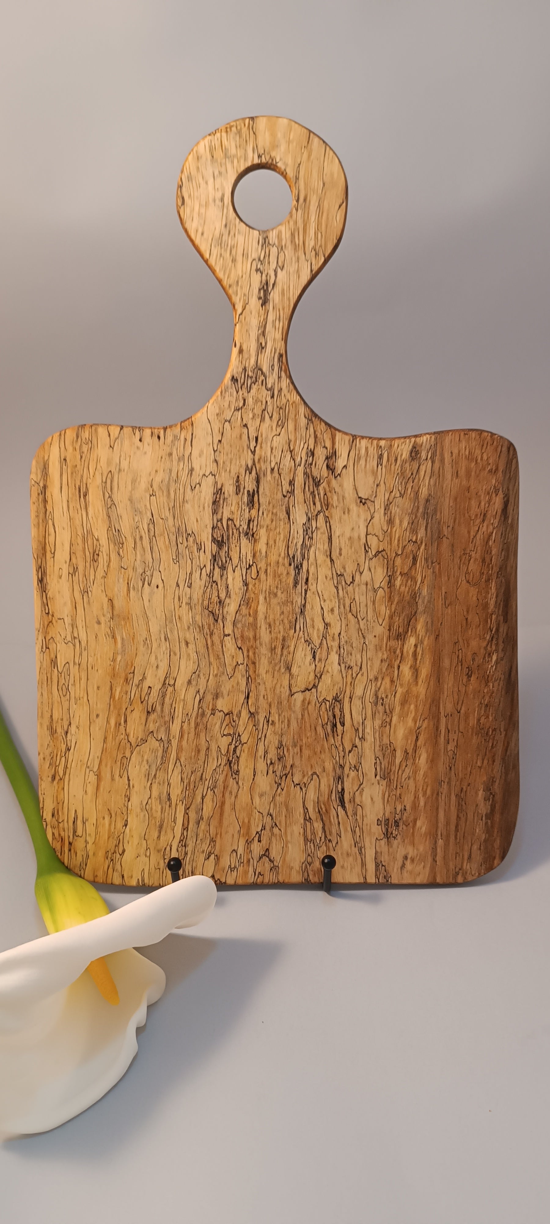 Spalted Iroko Servierbrett – Limitierte Edition Kanarische Inseln
