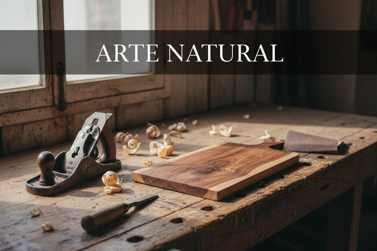 ARTE NATURAL – Hero Banner mit Schriftzug